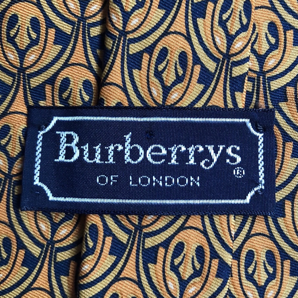 Silk Burberry Tie